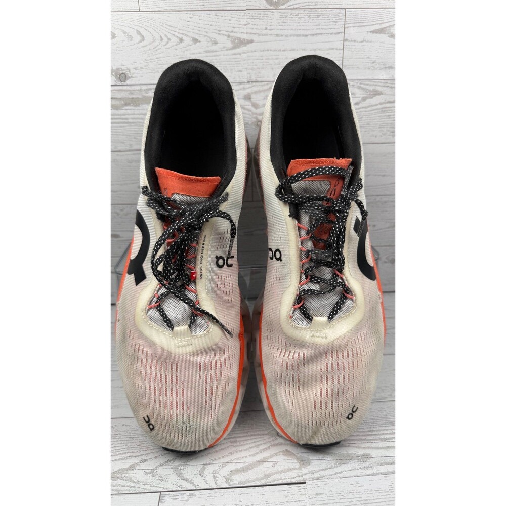 ON Cloudmonster Shoes Men’s Sz 13 Running Sneaker Undyed Flame READ #393 - Picture 5 of 9